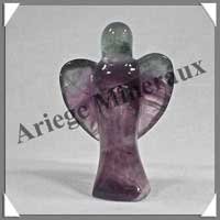 FLUORITE Arc en Ciel - Ange - 75x55x30 mm - 120 grammes - A002