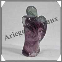 FLUORITE Arc en Ciel - Ange - 75x55x30 mm - 120 grammes - A002