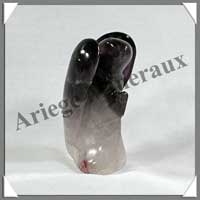 FLUORITE Violette - Ange - 100 mm - 150 grammes - C001