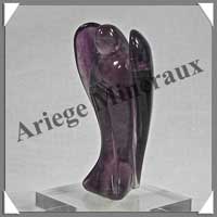 FLUORITE Violette - Ange - 80x50x25 mm - 105 grammes - A002