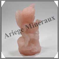 QUARTZ ROSE - Angelot - 100 mm - 150 grammes - C001