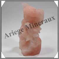 QUARTZ ROSE - Angelot - 100 mm - 150 grammes - C001