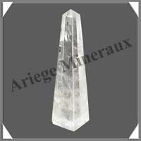 CRISTAL de ROCHE - Oblisque - 120 mm - 140 grammes - C009