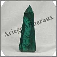 MALACHITE - Oblisque - 87x30x30 mm - 170 grammes - C004