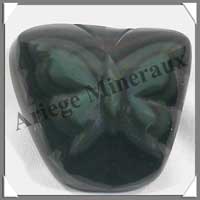 OBSIDIENNE Oeil Cleste - PAPILLON - 43 mm -48 grammes -  A002
