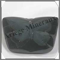 OBSIDIENNE Oeil Cleste - PAPILLON - 57 mm - 54 grammes - A003