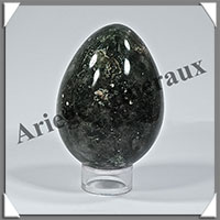 AGATE MOUSSE - Oeuf - 70x50 mm - 260 grammes - Y001