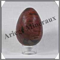BOIS FOSSILE - Oeuf - 85 mm - 370 grammes - R002