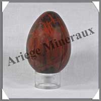 BOIS FOSSILE - Oeuf - 75 mm - 315 grammes - R003