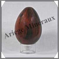BOIS FOSSILE - Oeuf - 75 mm - 315 grammes - R003