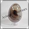 CALCEDOINE - Oeuf - 79x58 mm - 376 grammes - Y001 Madagascar
