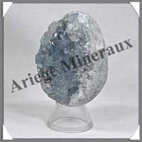 CELESTITE - Oeuf - 67 mm - 245 grammes - M001