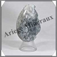 CELESTITE - Oeuf - 68 mm - 220 grammes - M002