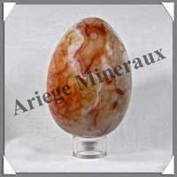 CORNALINE - Oeuf - 115 mm - 925 grammes - R003