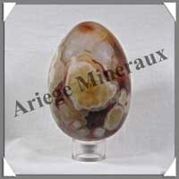 CORNALINE - Oeuf - 115 mm - 925 grammes - R003