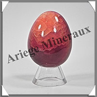 CORNALINE - Oeuf - 53 mm - 122 grammes - R006