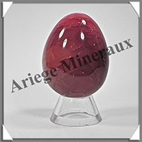 CORNALINE - Oeuf - 53 mm - 122 grammes - R006