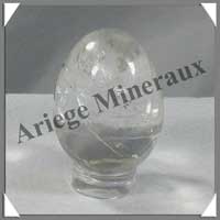 CRISTAL DE ROCHE - Oeuf - 36 mm - 38 grammes - A002