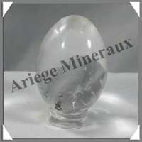 CRISTAL DE ROCHE - Oeuf - 40 mm - 49 grammes - A007