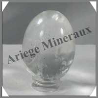 CRISTAL DE ROCHE - Oeuf - 40 mm - 50 grammes - A008