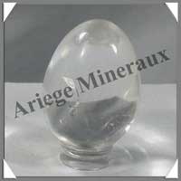 CRISTAL DE ROCHE - Oeuf - 40 mm - 48 grammes - A009