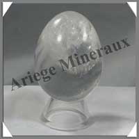 CRISTAL DE ROCHE - Oeuf - 55 mm - 133 grammes - A018