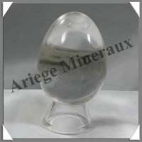 CRISTAL DE ROCHE - Oeuf - 55 mm - 142 grammes - A019
