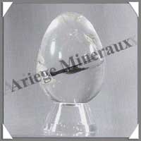 CRISTAL DE ROCHE - Oeuf - 55 mm - 115 grammes - M004