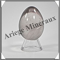 CRISTAL DE ROCHE - Oeuf - 50 mm - 98 grammes - R003