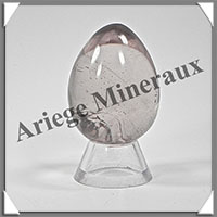 CRISTAL DE ROCHE - Oeuf - 50 mm - 98 grammes - R003