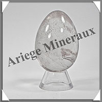 CRISTAL DE ROCHE - Oeuf - 58 mm - 137 grammes - R004