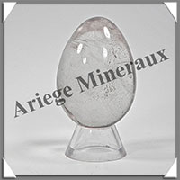 CRISTAL DE ROCHE - Oeuf - 58 mm - 137 grammes - R004