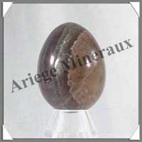 FLUORITE Violette - Oeuf - 55 mm - 140 grammes - M002