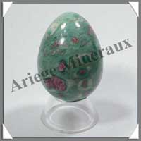 FUSHITE RUBIS - Oeuf - 50 mm - 95 grammes - C007