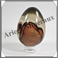 JASPE MULTICOLORE - Oeuf - 81x60 mm - 291 grammes - Y001