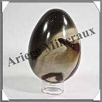 JASPE MULTICOLORE - Oeuf - 81x60 mm - 291 grammes - Y001