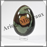 JASPE MULTICOLORE - Oeuf - 86x62 mm - 450 grammes - Y003