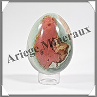 JASPE MULTICOLORE - Oeuf - 70x54 mm - 270 grammes - Y004