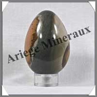 JASPE MULTICOLORE - Oeuf - 67 mm - 195 grammes - R005
