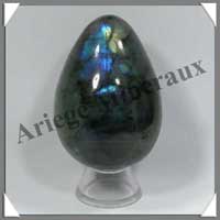 LABRADORITE - Oeuf - 74 mm - 260 grammes - R005