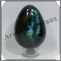 LABRADORITE - Oeuf - 78 mm - 330 grammes - R006