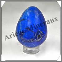 LAPIS LAZULI - Oeuf - 35 mm - 49 grammes - P001