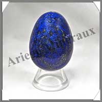 LAPIS LAZULI - Oeuf - 50 mm - 117 grammes - P002