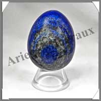 LAPIS LAZULI - Oeuf - 50 mm - 132 grammes - P003