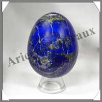 LAPIS LAZULI - Oeuf - 70 mm - 365 grammes - P006
