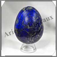 LAPIS LAZULI - Oeuf - 70 mm - 365 grammes - P006