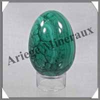 MALACHITE - Oeuf - 60 mm - 180 grammes - P020