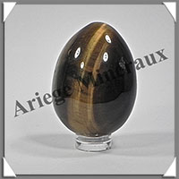 OEIL DE TIGRE - Oeuf - 50 mm - 96 grammes - C001