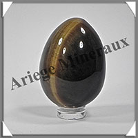 OEIL DE TIGRE - Oeuf - 50 mm - 96 grammes - C001