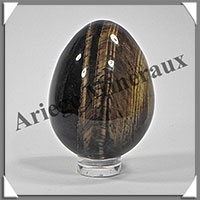 OEIL DE TIGRE - Oeuf - 50 mm - 99 grammes - C002